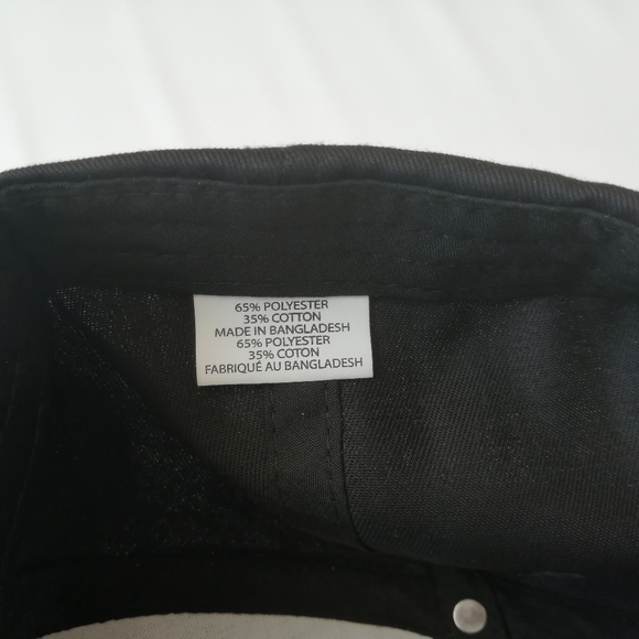 Black Five Panel Trucker Cap NWOT - Picture 7 of 7